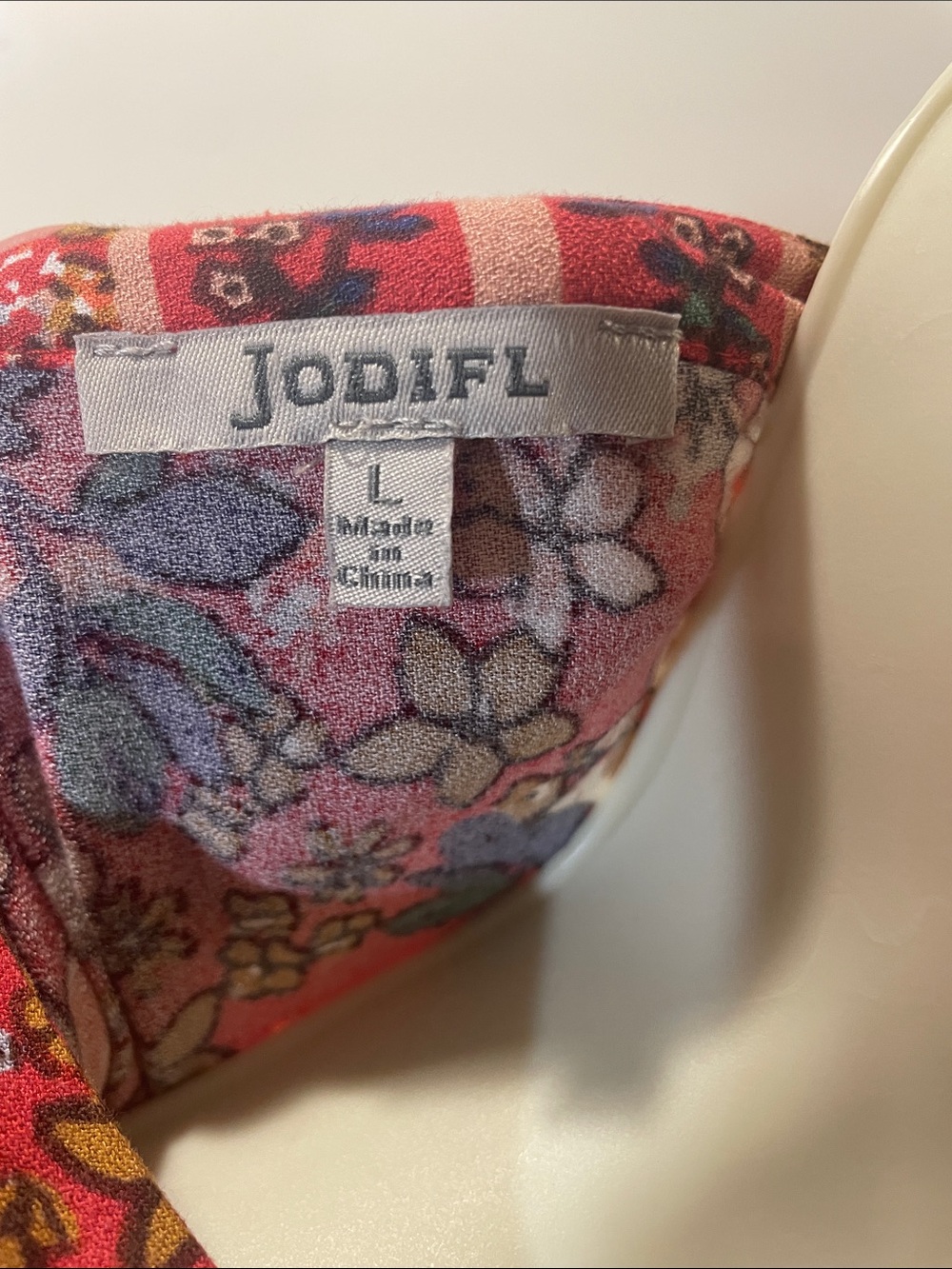 JODIFL Red Floral Tie-Front Maxi Dress - Picture 2 of 10